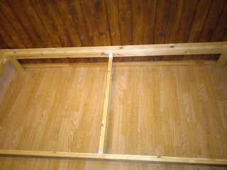 Estructura cama Ikea madera