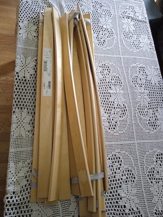 Estructura cama Ikea madera