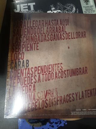 Vinilo Bunbury - Cuentas Pendientes