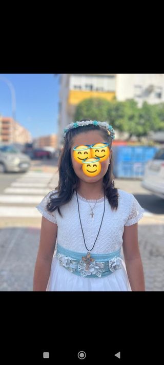 Vestido de comunión niña T9-10