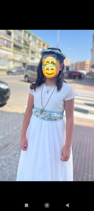 Vestido de comunión niña T9-10