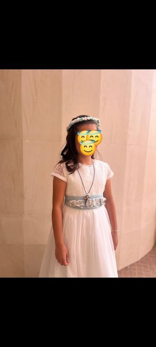 Vestido de comunión niña T9-10