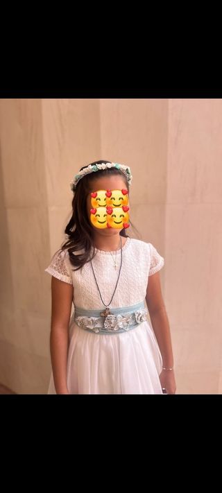 Vestido de comunión niña T9-10