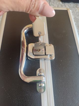 Caja metálica multiusos - Negra y Plata