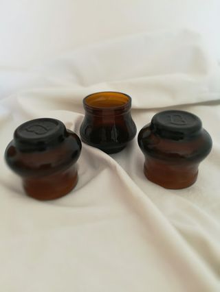 Lotto 3 vasetti, utili anche come portacandele.