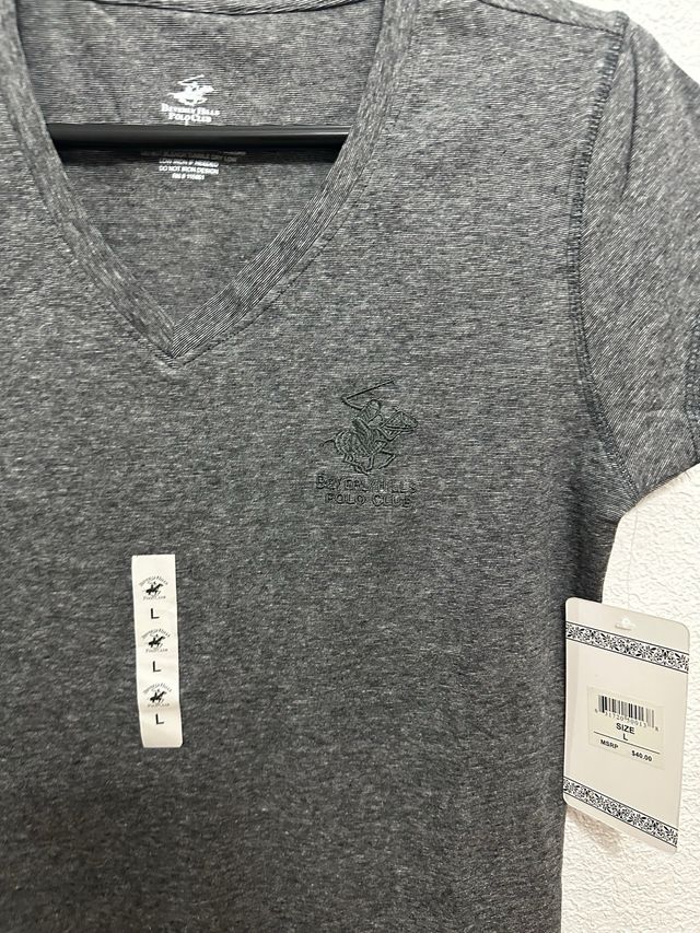 Camiseta US Polo Assn. Gris - Talla L