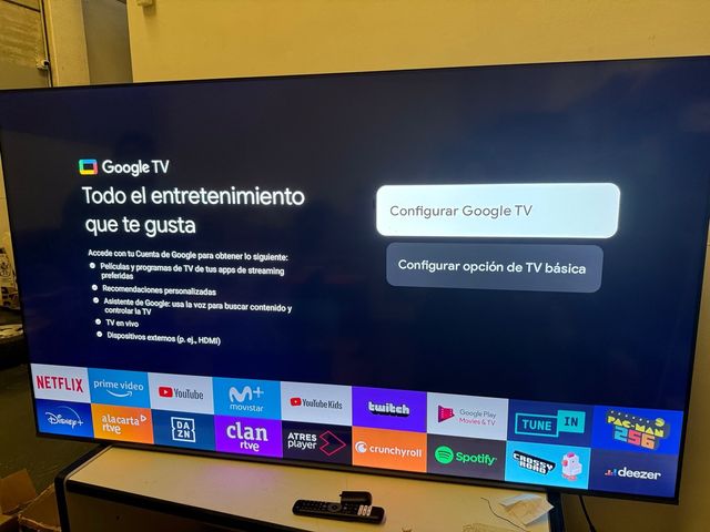 TV TCL 75" 4K QLED negra 75C641