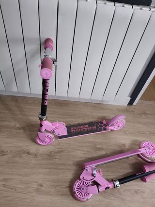 Patinete infantil rosa 