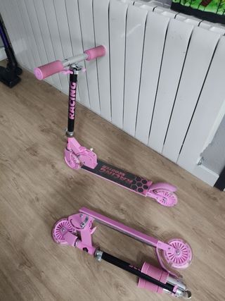 Patinete infantil rosa 
