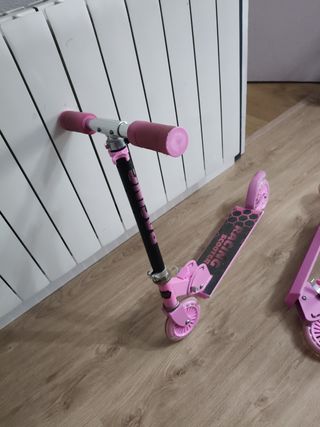 Patinete infantil rosa 