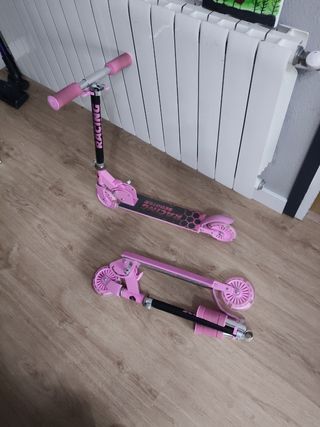 Patinete infantil rosa 