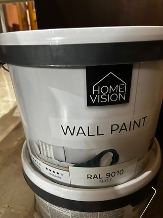 Botes pintura Blanco Roto 