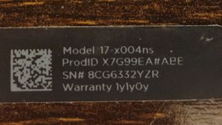 Placa base HP 17-X004NS 