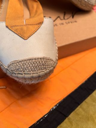 Sandalias esparto Micuir beige/mostaza