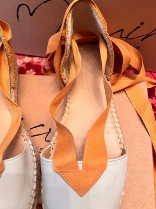 Sandalias esparto Micuir beige/mostaza