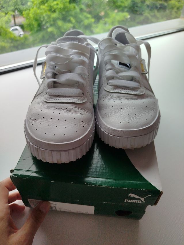 Zapatillas Puma blancas mujer - 37