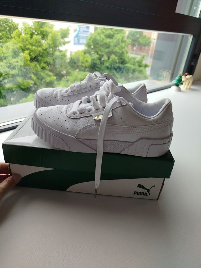 Zapatillas Puma blancas mujer - 37