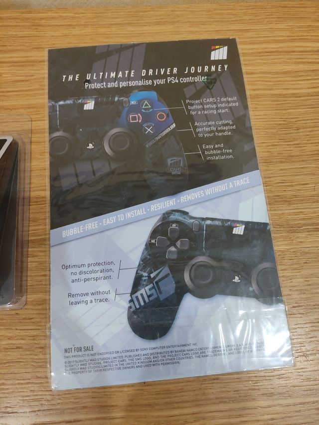 PS4 (PlayStation 4) Project Cars 2 Skin & Grip