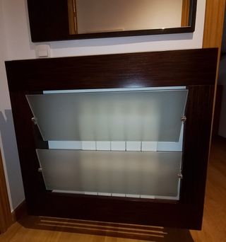 Entrada, cubreradiador + espejo