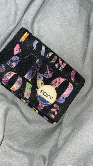 Cartera Roxy - Negra y multicolor