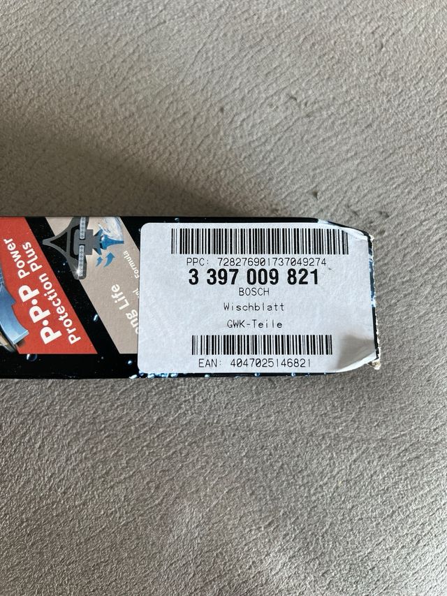 Limpiaparabrisas Bosch A821S Volkwagen