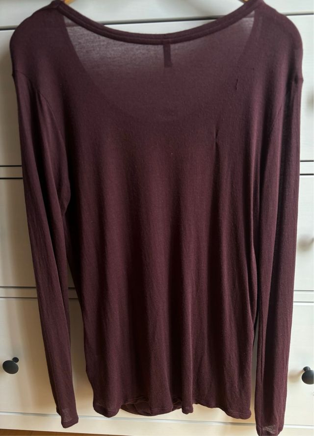 Camiseta T.S burdeos de United Colors of Benetton