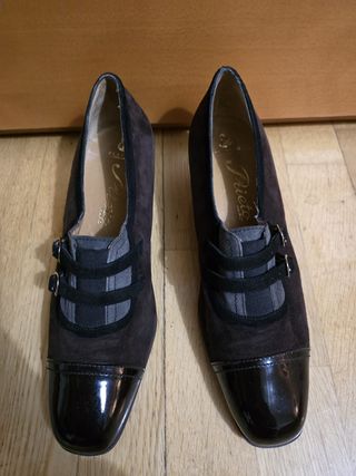 MODA MUJER:ZAPATOS DE TACÓN N-41. 5 EUROS