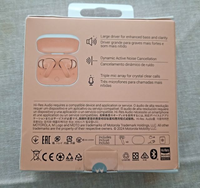 Auriculares Motorola Moto Buds - Noise Cancelling