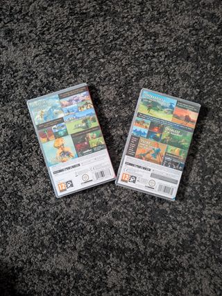 Carátulas Zelda BOTW Y TOTK