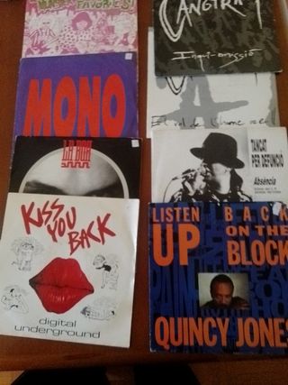 Lote Singles  grupos españoles y extranjeros