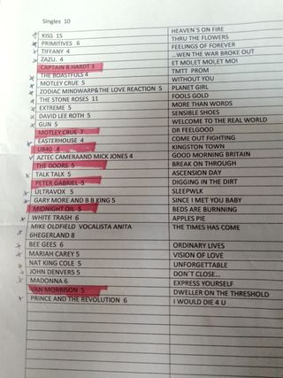 Lote Singles  grupos españoles y extranjeros