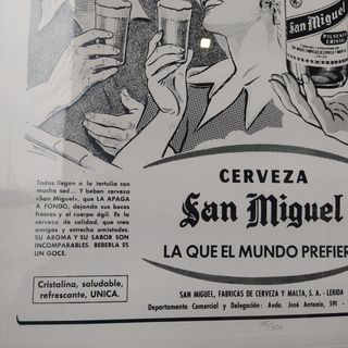 ANUNCIO PUBLICITARIO SAN MIGUEL
