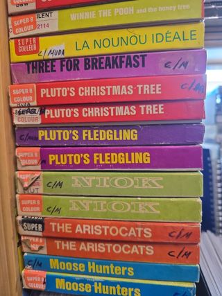 PELICULAS SUPER 8 WALT DISNEY MUDAS