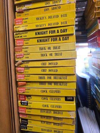 PELICULAS SUPER 8 WALT DISNEY MUDAS