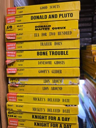 PELICULAS SUPER 8 WALT DISNEY MUDAS