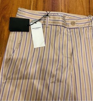 Pantaloni vintage a righe