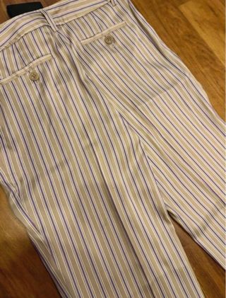 Pantaloni vintage a righe