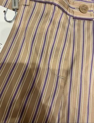 Pantaloni vintage a righe