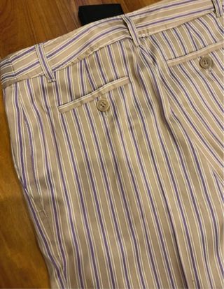 Pantaloni vintage a righe