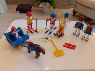 Playmobil 3912 Esquiadores. Sin caja