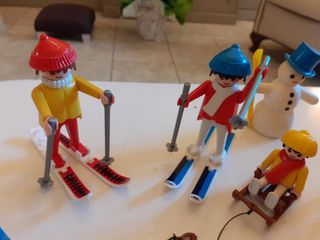 Playmobil 3912 Esquiadores. Sin caja