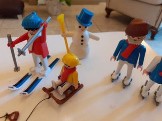 Playmobil 3912 Esquiadores. Sin caja