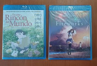 Lote Blu-rays y DVDs Anime.