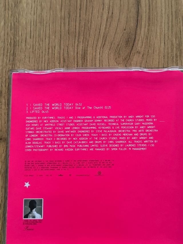 CD single de Eurythmics