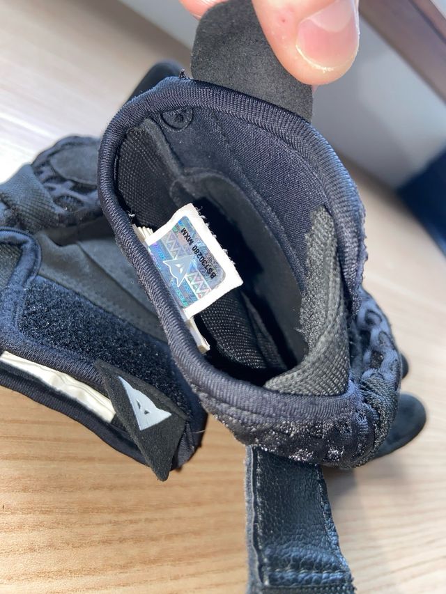 Guantes Dainese Air Maze cuero moto unisex talla M