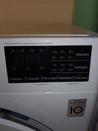 Lavadora Lg 9kg