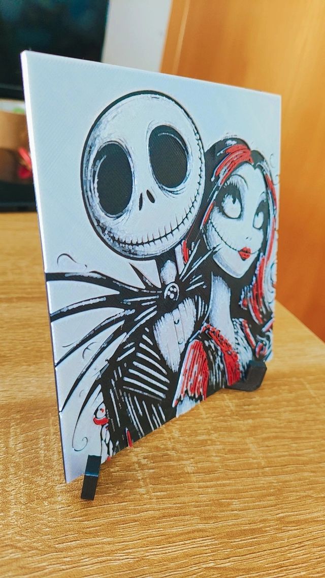 Lámina Pesadilla antes de Navidad Emp killstar