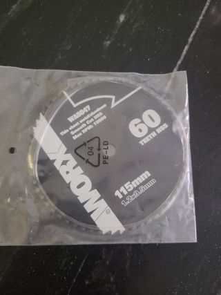 Hoja de sierra WORX 115 mm