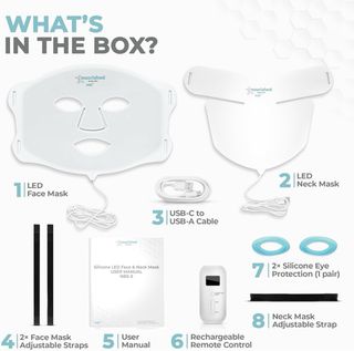 Máscara LED Nourished 7 colores