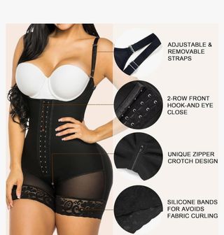 Faja Reductora Colombiana Negra